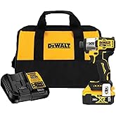 DEWALT 20V MAX Impact Driver, Cordless, 3-Speed, Battery and Charger Included (DCF845P1)