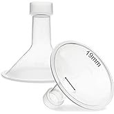 Nenesupply 19mm Flange Breastshield Compatible with Lansinoh Pump Parts and Breastpumps. Replacement to Lansinoh Flange 19mm 