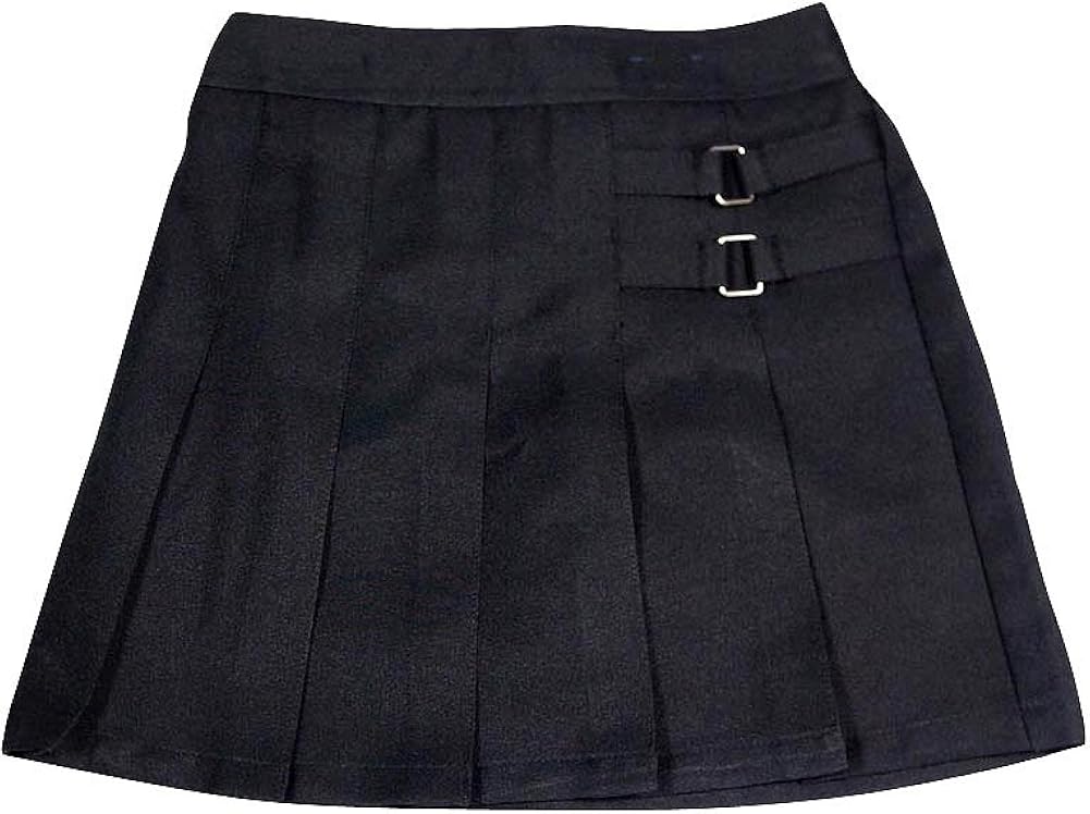 French Toast Uniforms Girls' Scooter Skort (Black 07): School Uniform Skirts: Clothing