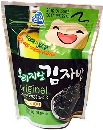 Sahmyook Original Crispy Sea Snack, 1.41 Ounce (1 Pack)