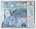 Big Oshi Unisex-Baby Layette 5 Piece Gift Set, Blue, 0-3 Months