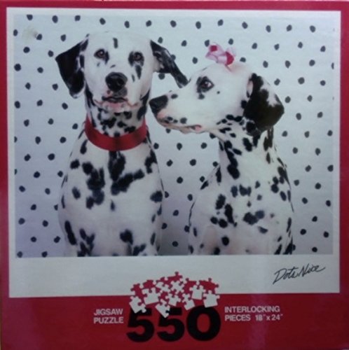 Apple Street 550 Piece Jigsaw Puzzle "Dots Nice"