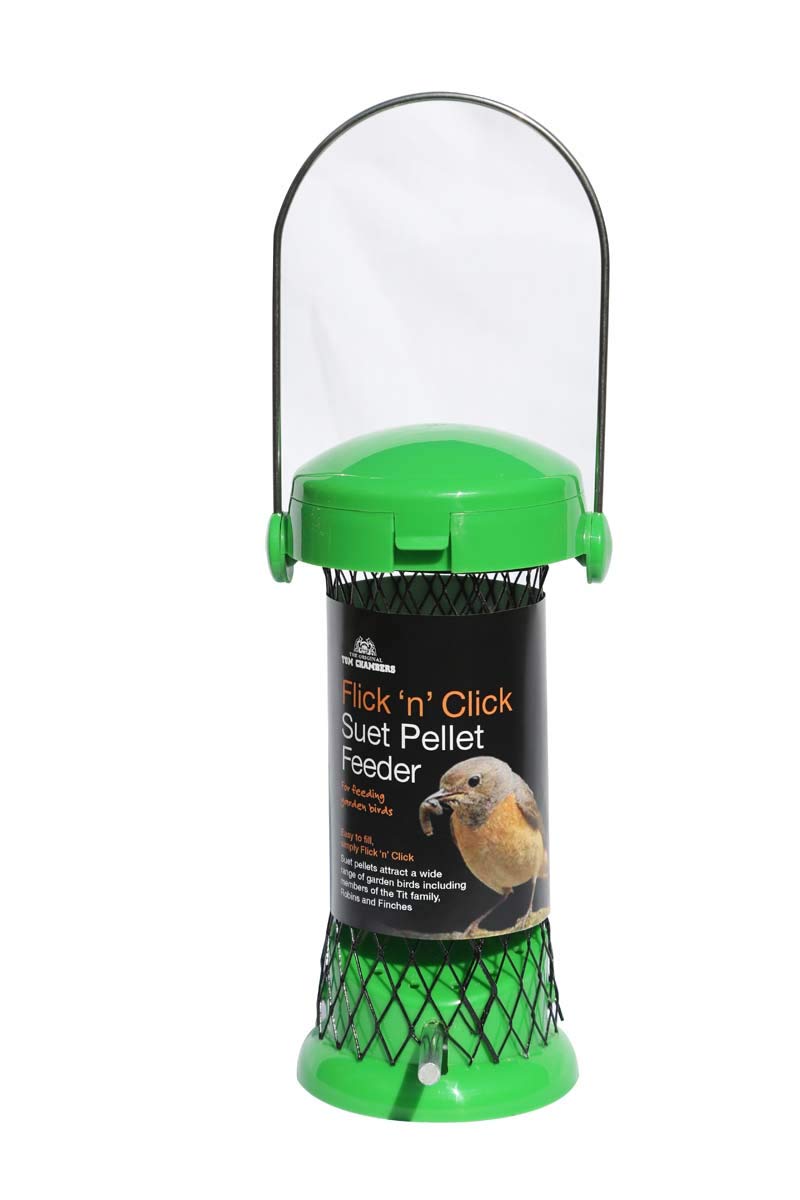 Tom Chambers Flick 'n' Click Suet Pellet Feeder
