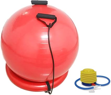 stability ring for exercise ball with resistance bands