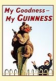 Guinness Poster, My Goodness, My Guinness, Grizzy Bear, Zoo Keeper