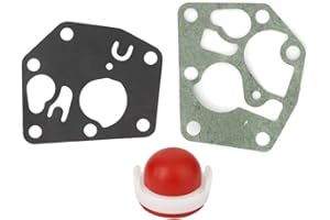 Carburettor Gaskets, Carburettor Diaphragm High Adaptability Gaskets Fit for 795083 495770 Carburettor Diaphragm and Primer