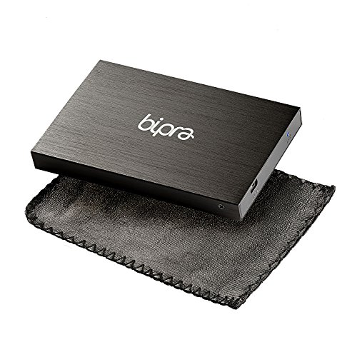 Bipra 160Gb 160 Gb 2.5 Inch External Hard Drive Portable Usb 2.0 - Black - Fat32