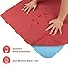 Aqui Legend Yoga Mat Towel, Non Slip Hot Yoga Towel, Highly Absorbent Soft and Sustainable Mat Towel for Yoga, Pilates, Gym and Outdoor Fitness (Brick Red, M)thumb 3