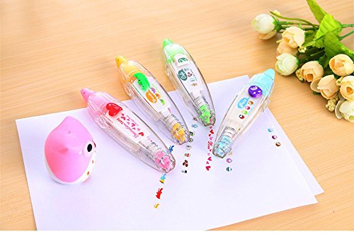 Katoot@ 4pcs korean cute correction tape kawa…