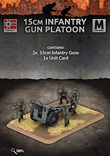 Flames of War: Mid War: German: 15cm Infantry Gun Platoon (GE567)