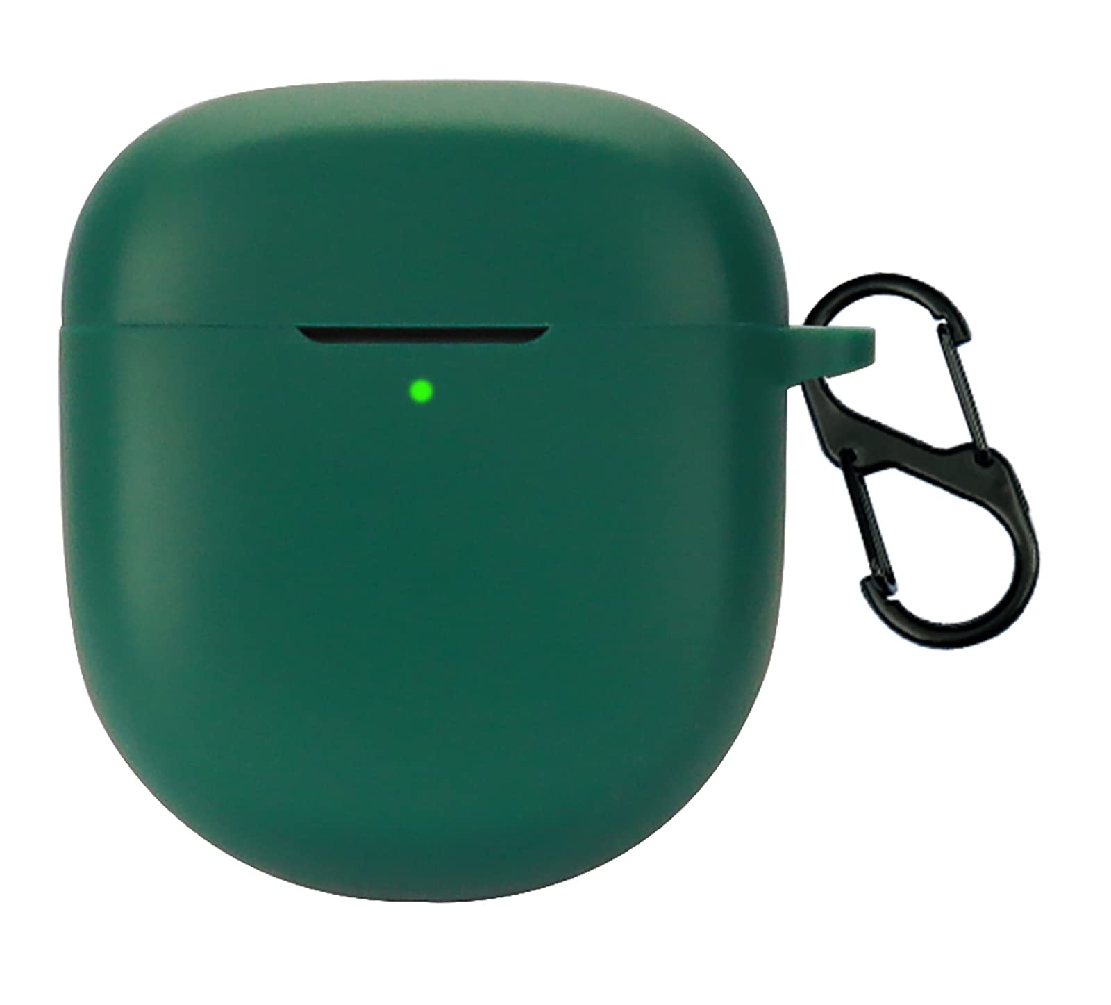 GIOPUEY Cilicone Case Compatible with Bose QuietComfort Earbuds II/Ultra 2023, Ultra-thin soft Cover, Slim-Fit,Anti-Fall,Not Easy to Dirty - ArmyGreen