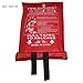 JRSOKO 4347481019 Fiberglass Fire Blanket Emergency Survival Fire Shelter Safety Protector for People,US Certifiedthumb 1