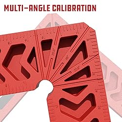 WETOLS 12PCS Positioning Squares, 90 Degree Right