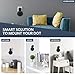 UGREEN Outlet Wall Mount Hanger Compatible for Echo Dot 2nd Generation Speaker Holder in Kitchen, Bathroom, Bedroom, Home Space Saving Accessories Black