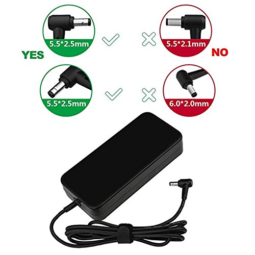 120w 19V 6.32A laptop charger For ASUS ROG GL502VT GL502V GL502 GL502VT-DS71 Gaming Laptop ADP-120ZB BB, ADP-120RH B, PA-1121-28, A15-120P1A, N120W-02 Series Laptops