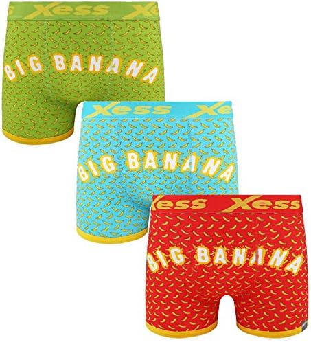 XESS Men Funny Shorts Designer Novelty 3 Pack Gift Boxer Briefs & Shorts Underwear Pants Beaver Hunting Prime