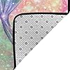 Bedroom Living Room Kitchen Extra Large Kitchen Rugs Home Decor - Magic Tail Glitter Pink Mermaid Floor Mat Doormats Fast Dry Toilet Bath Rug Yoga Mat Throw Rugs Runner