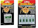 Sting-Kill Disposable Swabs (5 per pack) & Wipes (8 per pack) Bundle