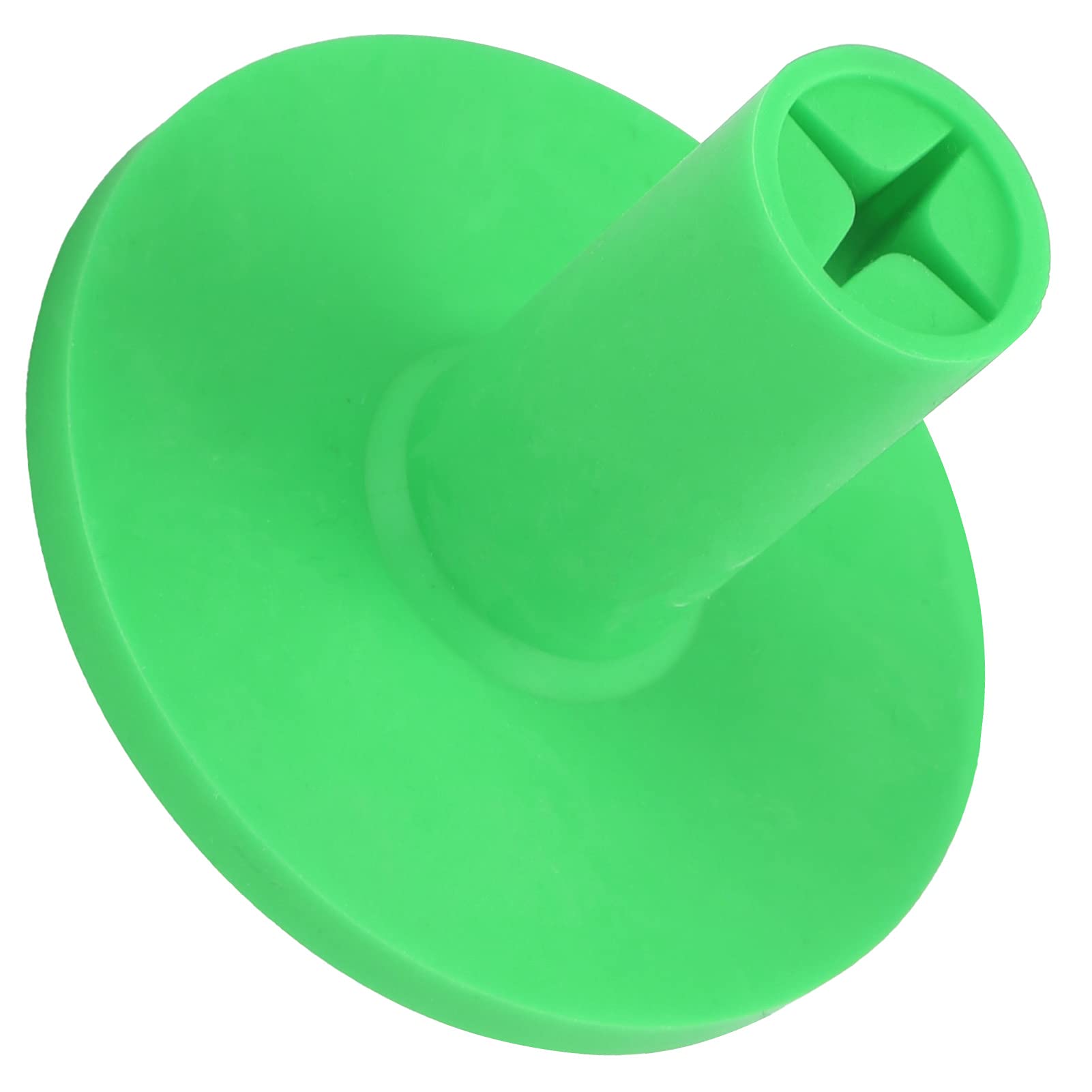 01 Tees Holder for Driving Range Mats, Adjustable Height with Limit Ball Tees, Green Rubber, Portable, Small