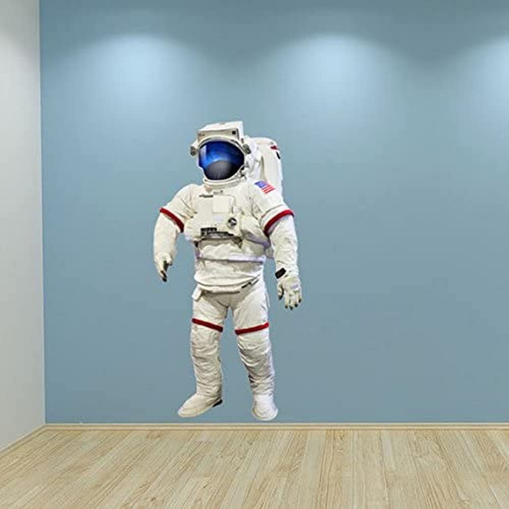 60 Second Makeover Limited Full Colour Astronaut NASA Space Wall Sticker Bedroom Decal Kids Playroom Decoration