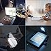 LED Book Light Portable Clip Book Reading Light Adjustable 4-Level Brightness USB Rechargeable Book Reading Lamp in Bed with Eye-Care Brightness for Book and Outdoor Lighting