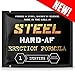 Steel Supplements Hard-AF | Increase Confidence, Stamina, Pleasure and Performance | Maca Powder, Byroviron, Kaempferia parviflora, KoreanRed Ginseng, yohimbine, Single Serve Packet