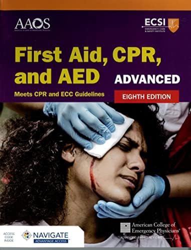 健康・医学 Comprehensive Guide to First Aid CPR AED Advanced First Aid, CPR, and AED: 9781284234367: Medicine & Health
