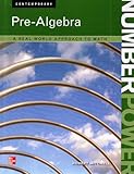 Paperback Pre-Algebra: A Real World Approach to Math (Contemporary Number Power) Book