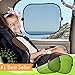 Starlight and Sunny Easy Stick Window Sun Shades - Pack of 2