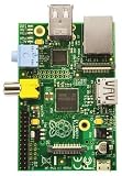 Raspberry Pi Model B with 5V (Recommended) Power Supply