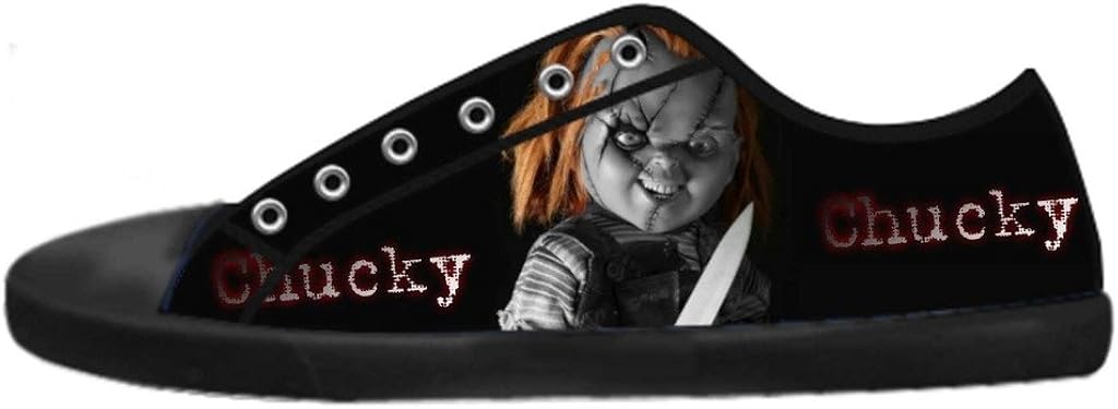 Custom Horrific Bride of Chucky LowTop Canvas