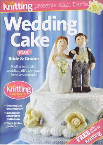 Wedding Cake Plus Bride Groom By Alan Dart Toy Knitting Pattern