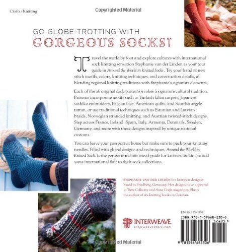 Around the World in Knitted Socks: 26 Inspired Designs