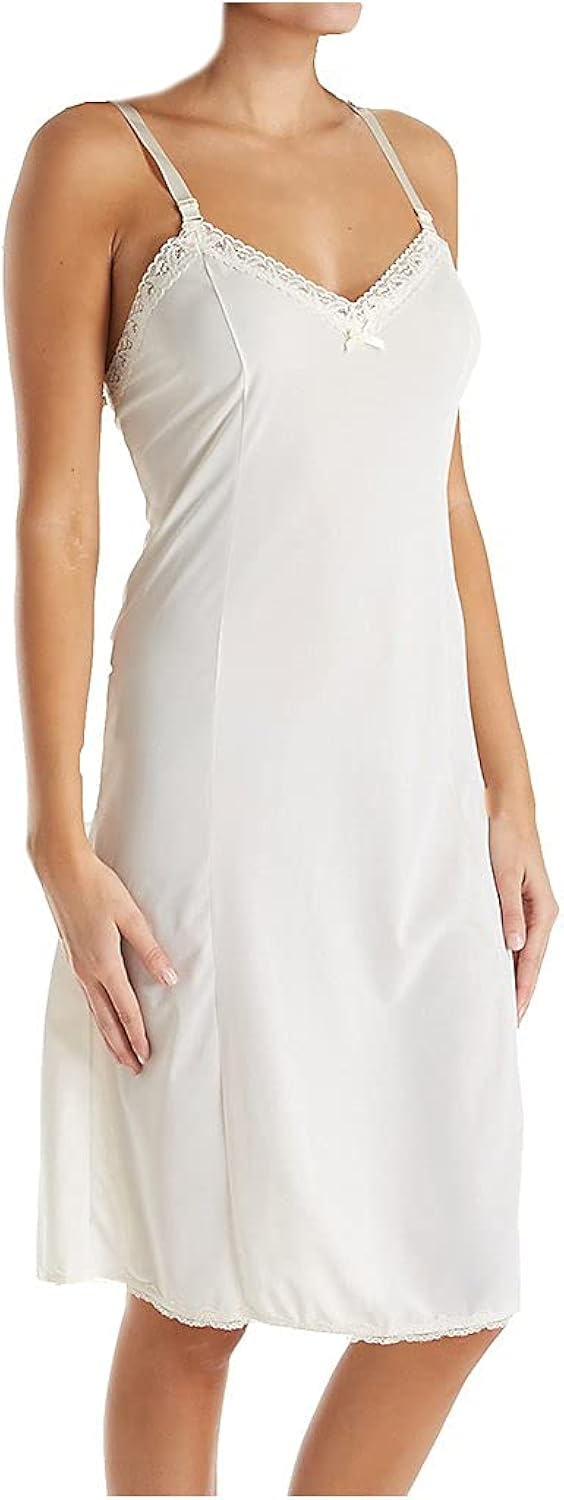 Shadowline Women's Adjustable Strap 25 Inch Daywear Full Slip 27304 at  Women’s Clothing store