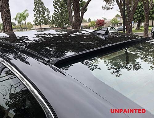 JR2 UNPAINTED Compatible with 2005 2006 2007 2008 2009 2010 2011 2012 Lexus IS200 IS250 IS350 IS300 is 220 XE20 Rear Window Roof Spoiler