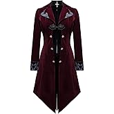 ZNZHKR Womens Medieval Renaissance Gothic Frock Coat Steampunk Victorian Jacket