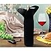 Ofeily Wine Carrier, Durable Neoprene Single Bottle Wine Tote Bag/Beer/Cans/champagne/Water or Drink Bottle Bag(1-Bottle, Black)