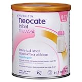 Nutricia Neocate Infant Dha/ara, Amino Acid Based with Iron Powdered Infant Formula, Unflavored, 0-12 Months 14.1 Oz (400 G)