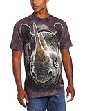 The Mountain Men's Black Rhino T-Shirt, Gray, X-Large