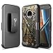 Moto G5 Plus Case, NageBee [Heavy Duty] Armor Shock Proof Dual Layer [Swivel Belt Clip] Holster with [Kickstand] Combo Rugged Case for Motorola Moto G5 Plus (2017) / Moto G Plus 5th Generation - Camo