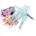 Artistrove Water Brush Pen for Watercolor Painting & Lettering - Assorted Durable Nylon Tips (Pack of 6 Brushes - 2 Fine/2 Medium/2 Broad) | Add to your Artist Collection Now!