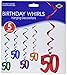 50 Whirls (asstd colors) (5/Pkg)