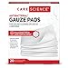Care Science Gauze Pads, 20 ct, Large, 4 X 4 | for Wound Cleaning or Use as a Dressing