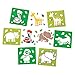 Baker Ross Jungle Animal Stencils (Pack of 6) for Kids Arts and Crafts