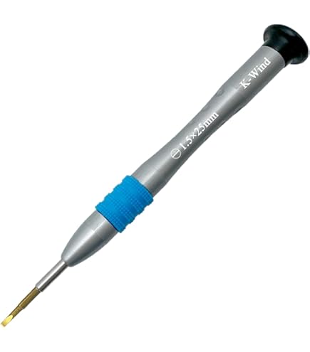 Small Flathead Screwdriver 1.5mm, Magnetic Slotted