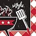 Grill Master Picnic BBQ Party Supply Pack! Bundle Includes Paper Plates & Napkins for 8 Guests