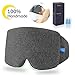 Cotton Sleep Mask Sleeping Eye Mask - Comfortable and Breathable Night Eye Mask for Men Women, Handmade Eye Blinder Blindfold Block Out Light, Night Companion Eye Shade for Travel/Sleeping/Shift Work