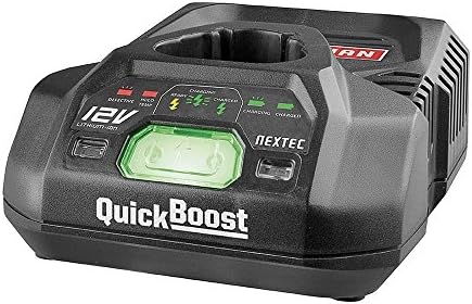 Nextec 12V Lithium-Ion Battery Quick-BOOST Fast Charger 29497 (BULK PACK NO Retail Box)