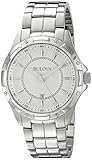 Bulova Men's 96B147 Analog Display Japanese Quartz Silver Watch