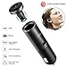 Gosund XP01 2 in 1 Mini Wireless Bluetooth Earbud USB Headphone Car Charger Car Adapter Headset Hands-Free kit Bluetooth earphones with Mic Kit (Black)